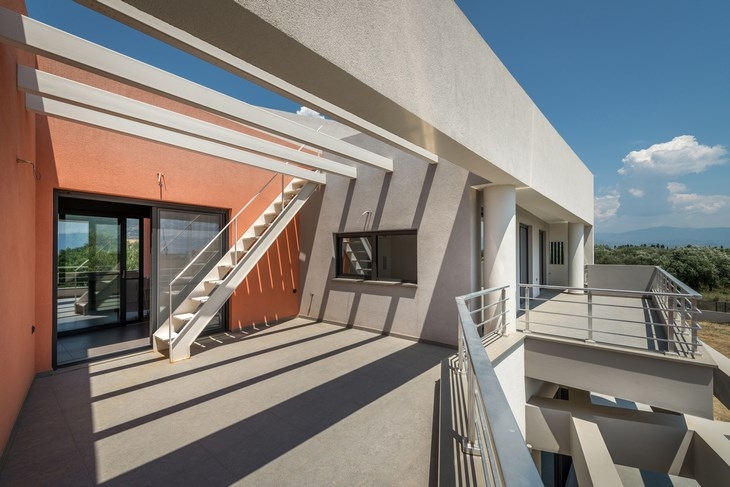 Archisearch - 1st floor veranda view, IS House, Nafpaktos Greece, Barlas Architects (c) Pygmalion Karatzas