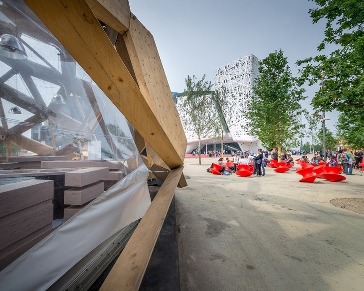 Archisearch - Copagri Pavilion, Expo 2015 Milano, Miralles Tagliabue EMBT (c) Pygmalion Karatzas 