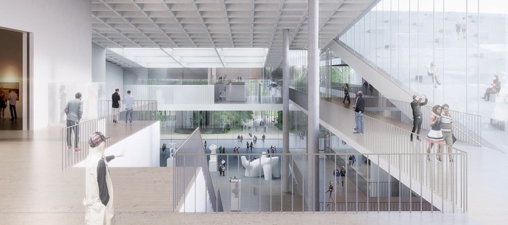 Archisearch - The New National Gallery and the Ludwig Museum / Henning Larsen Architects