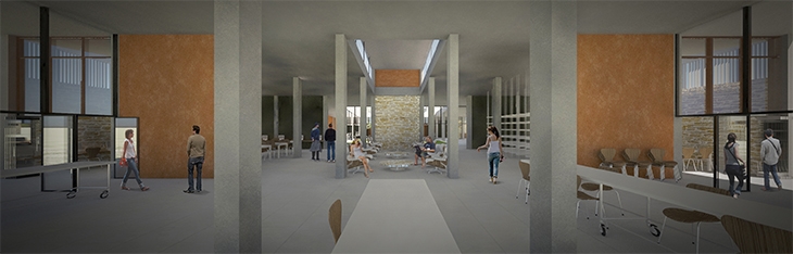 Archisearch - XENIArt | The creative centre | The spacious open plan design enhances creativity, exchange ideas and socialising
