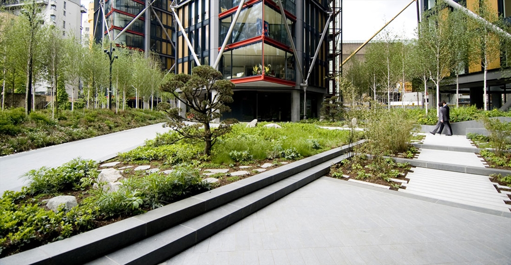 Archisearch NEO BANKSIDE RESIDENTIAL DEVELOPMENT | GILLESPIES LANDSCAPE ARCHITECTS AND ROGERS STIRK HARBOUR+PARTNERS ARCHITECTS | LONDON_UNITED KINGDOM