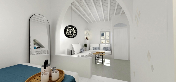 Archisearch TRADITIONAL SUMMER HOUSE IN MYKONOS - HIGH END HOSPITALITY DESIGN BY KParchitects