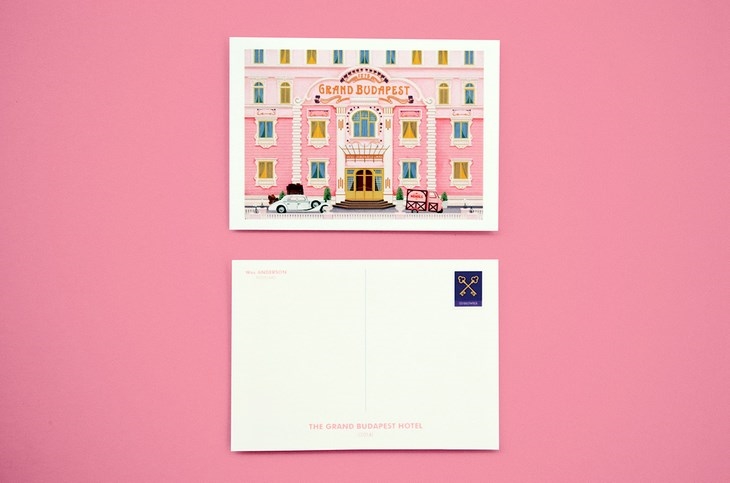 Archisearch - ``The Grand Budapest Hotel`` / Wes Anderson Postcards / Mark Dingo Francisco