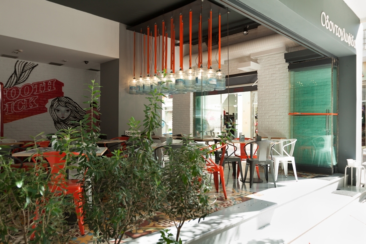 Archisearch - ‘Odontoglufida I’, restaurant in Thessaloniki, Greece, 2012. 40.22.Architects.