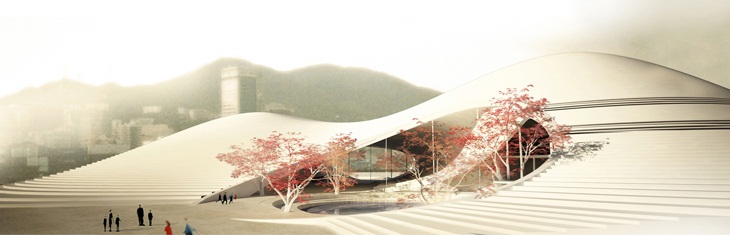 Archisearch -  BUSAN OPERA HOUSE /Διεθνής αρχιτεκτονικός διαγωνισμός /Ε.Ανδρουτσοπούλου, Ν.Μανιάκη