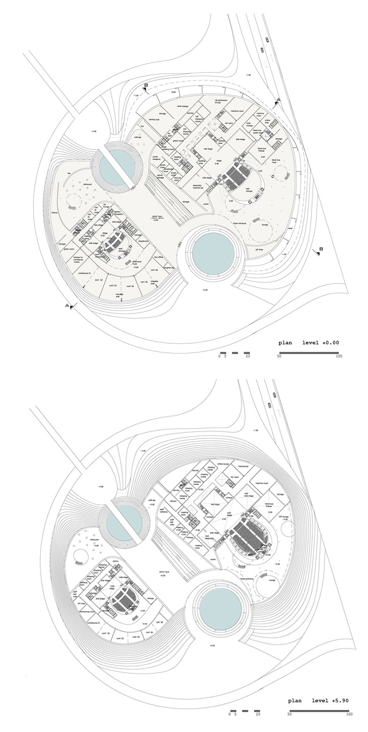 Archisearch  BUSAN OPERA HOUSE /Διεθνής αρχιτεκτονικός διαγωνισμός /Ε.Ανδρουτσοπούλου, Ν.Μανιάκη