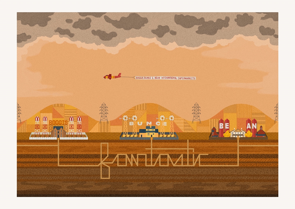 Archisearch - ``The Fantastic Mr. Fox`` / Wes Anderson Postcards / Mark Dingo Francisco