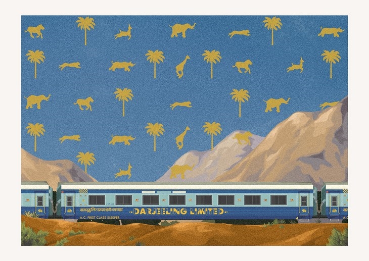 Archisearch - ``The Darjeeling Limited`` / Wes Anderson Postcards / Mark Dingo Francisco