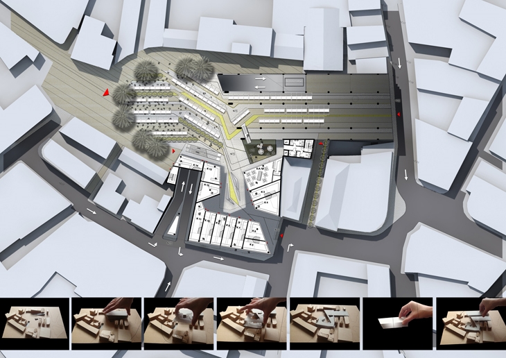 Archisearch - Larnaka Public Market Competition 2011, Cyprus, Honourable Mention. 40.22.Architects with E. Disli.
