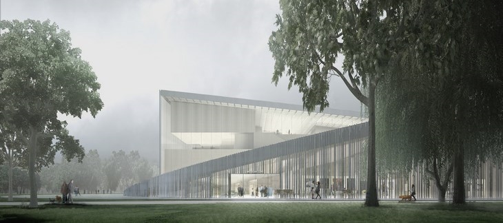 Archisearch - The New National Gallery and the Ludwig Museum / Henning Larsen Architects