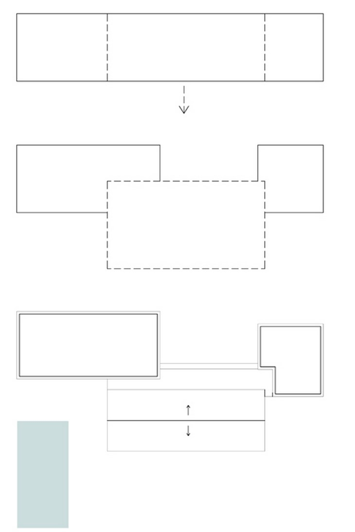 Archisearch - Synthesis diagrams, Villa Melana, Tyros Greece, (c) Valia Foufa & Panagiotis Papassotiriou