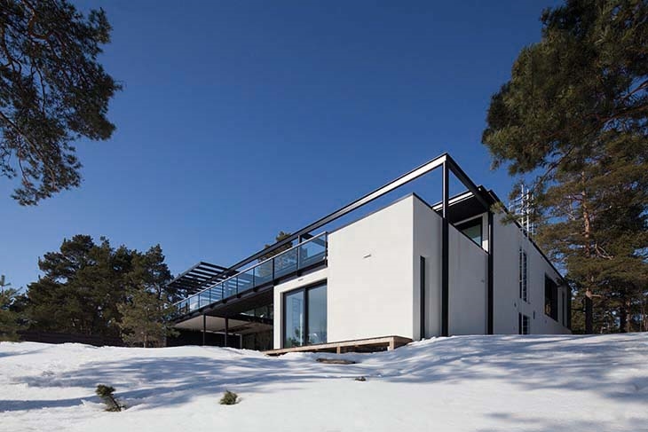 Archisearch VILLA SNOW WHITE LIVES UNDER THE NORTHERN LIGHT / HELIN & CO. ARCHITECTS