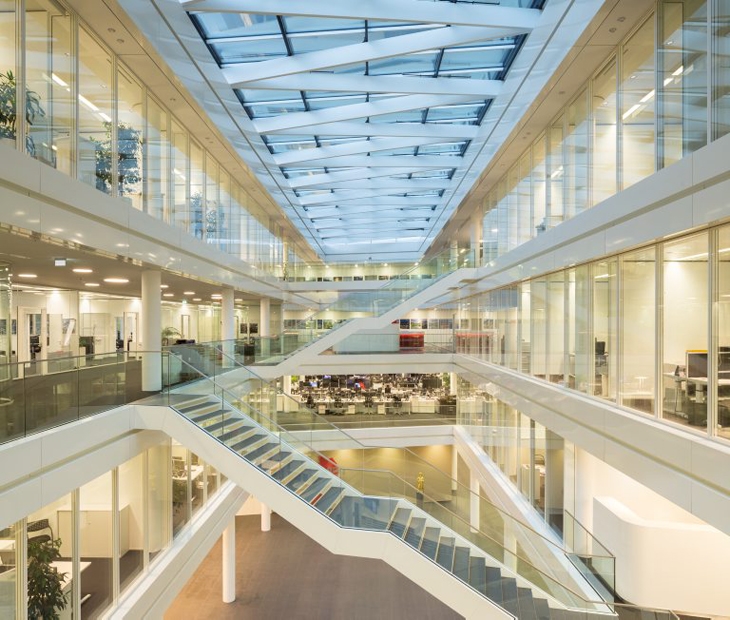 Archisearch TRANSPARENT AND COMMUNICATIVE NEW TRIANEL HEADQUARTERS COMPLETED IN AACHEN BY GMP ARCHITECTS