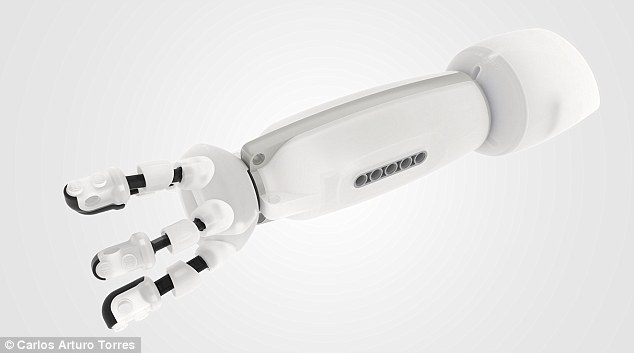 Archisearch - The prosthetic arm built with LEGO / (c) Carlos Arturo Torres