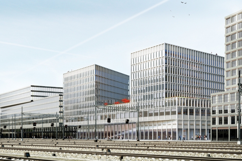 Archisearch - WAA WIN COMPETITION TO DESIGN THE EUROPAALLEE SITE D IN ZURICH