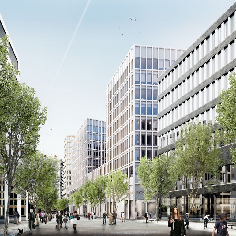 Archisearch WAA WIN COMPETITION TO DESIGN THE EUROPAALLEE SITE D IN ZURICH