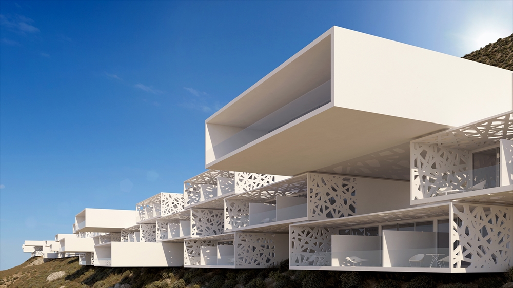 Archisearch Mykonos White Boxes Resort / Potiropoulos+Partners