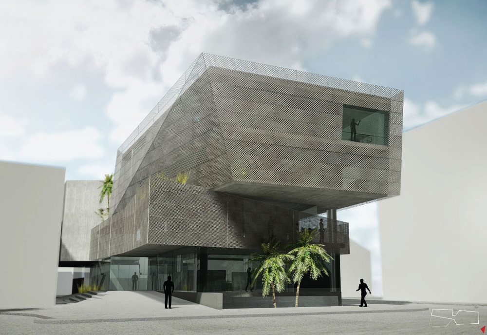 Archisearch - Κτήριο δημοτικών γραφείων παρα το δημαρχειακό Μέγαρο Λεμεσού / Σ. Βαμβακίδης, Α. Τζώρτζης, T. Tozaj, Ε. Παττίχη / Αρχιτεκτονικός διαγωνισμός / Εύφημος Μνεία