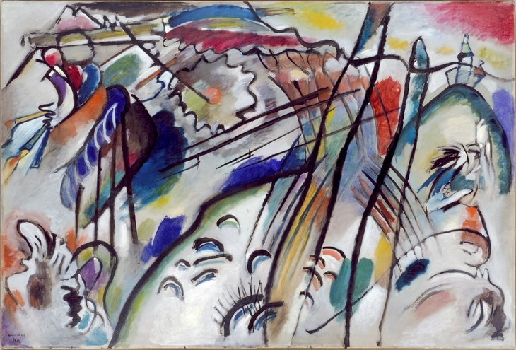 Archisearch - Vasily Kandinsky, Improvisation 28 (second version) (Improvisation 28 [zweite Fassung]), 1912, oil on canvas, 111.4 x 162.1 cm, Solomon R. Guggenheim Museum, New York, Solomon R. Guggenheim Founding Collection, by gift 37.239