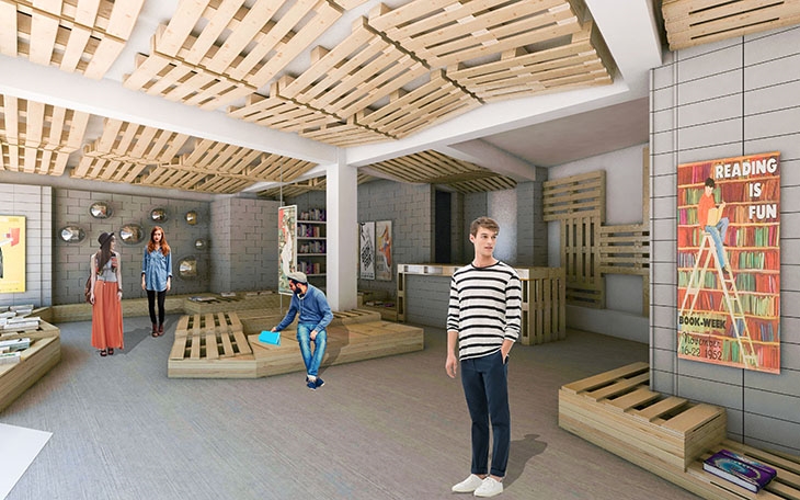 Archisearch BOOK IT / BOOKSTORE IN IOANNINA (PROPOSAL) / VP ARCHITECTURAL STUDIO / VICKY PORIKI