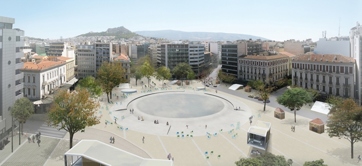 Archisearch - RETHINK ATHENS / ATHENS AS HOME / DIMOS MOYSIADIS ARCHITECTURE /  ALEXANDROS ZOMAS & MARA PAPAVASILEIOU - MICROMEGA ARCHITECTURE & STRATEGIES / 3rd RUNNER UP