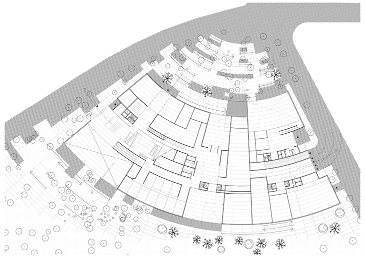 Archisearch - NATIONAL GALLERY & LUDWIG MUSEUM GROUND FLOOR PLAN