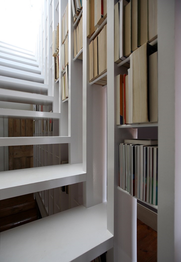 Archisearch STAIR-BOOKCASE FOR A PRIVATE HOUSE, MUSWELL HILL, LONDON / TAMIR ADDADI ARCHITECTURE