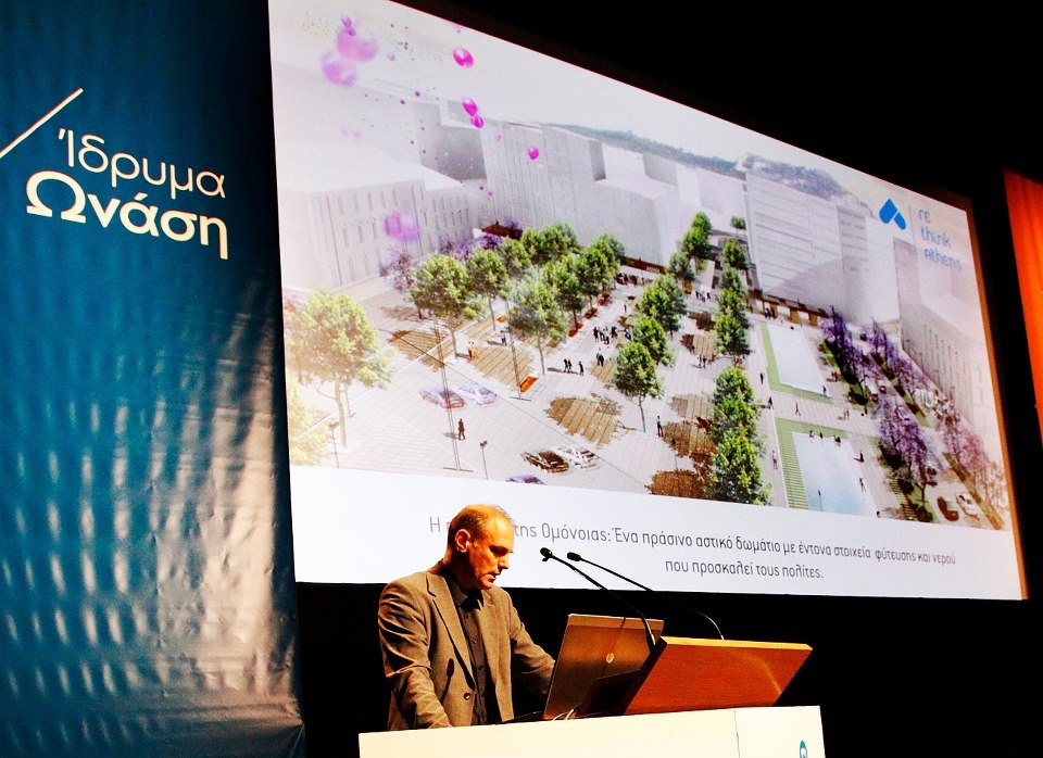 Archisearch - MARTIN KNUIJT, from the award winning office ΟΚRA presenting his concept during the announcement day at the Onassis Cultural Centre www.sgt.gr