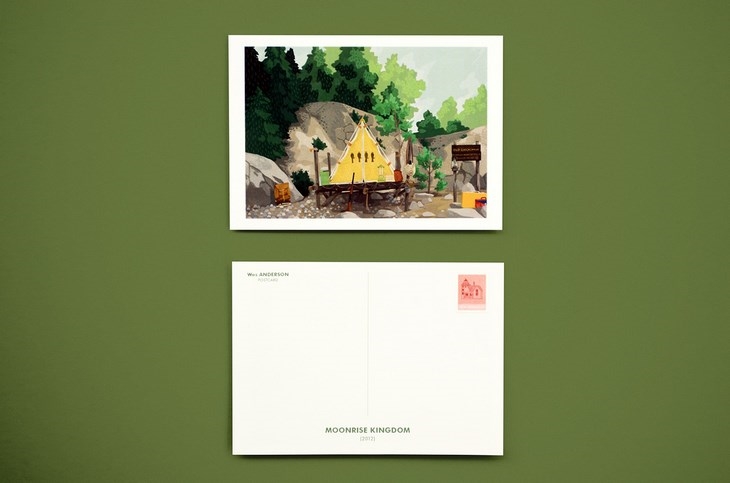 Archisearch MARK DINGO FRANCISCO CREATES AN AMAZING SERIES OF WES ANDERSON POSTCARDS BASED ON FILM LOCATIONS