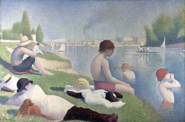 Archisearch - Sugar Beach by Claude Cormier+Associates_Georges Seurat “Les Baigneurs à Asnières”