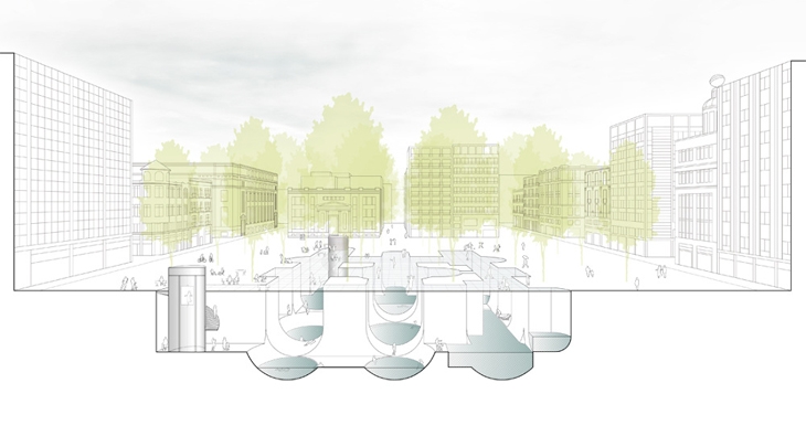 Archisearch - Perspective Section by Not a Number Architects