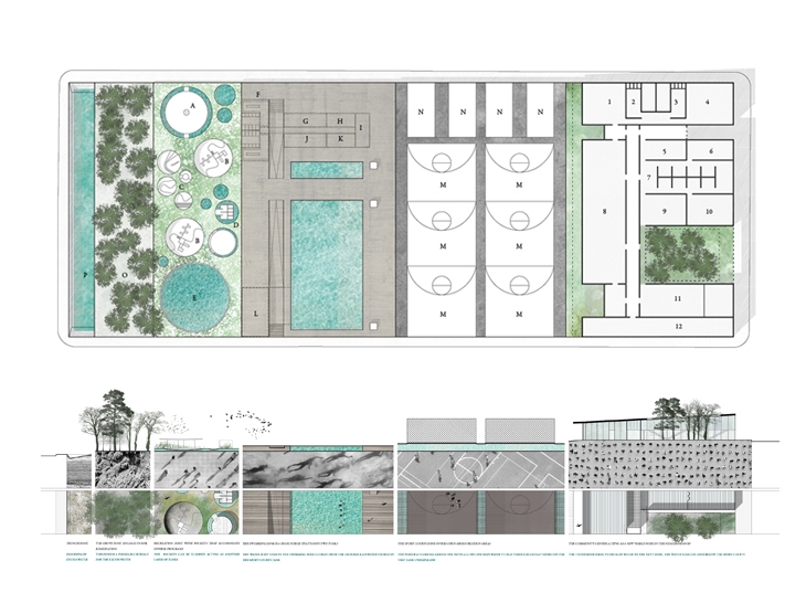 Archisearch - plan and section