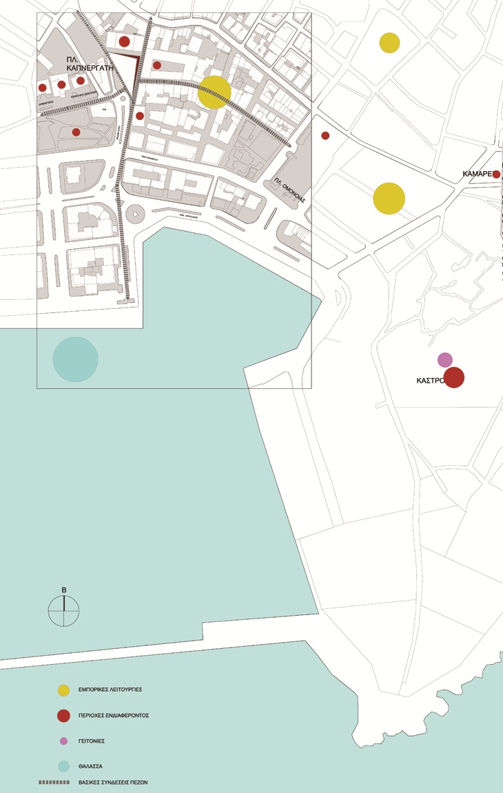 Archisearch - REGENERATION OF KAPNERGATI’S SQUARE / KAVALA / 2008 / architectones02 Hellenic Architectural Competition, 4th Prize  Municipality of Kavala  Ιn collaboration with Kalliopi Dimou, Dimitra Siatitsa & Sorin Istudor  Consultant landscape architect: Dionysia Liveri 