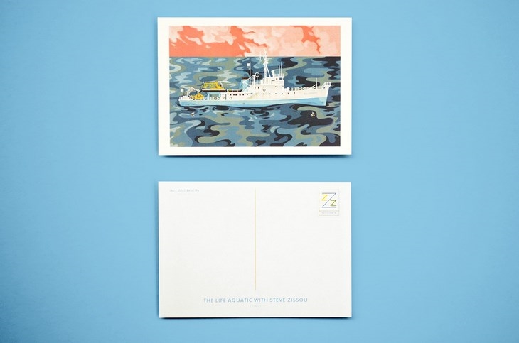 Archisearch - ``The Life Aquatic with Steve Zissou`` / Wes Anderson Postcards / Mark Dingo Francisco