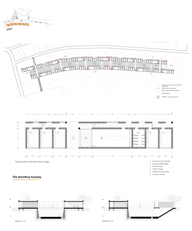 Archisearch - The dormitory housing | Plan overall