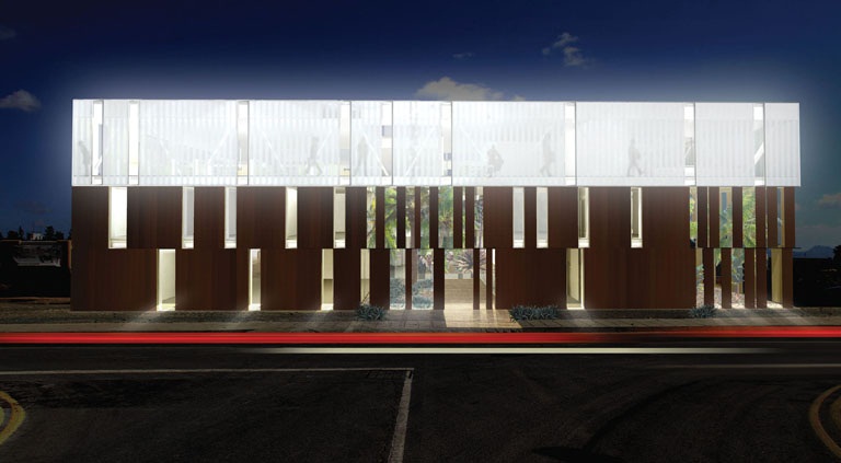 Archisearch - Glowbox / Ευρωπαϊκός Διαγωνισμός για το Κυπριακό Πρακτορείο Ειδήσεων στη Λευκωσία / 3o βραβείο 