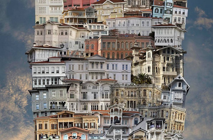 Archisearch - JEAN-FRANÇOIS RAUZIER CREATES SURREALISTIC ARCHITECTURAL COLLAGES