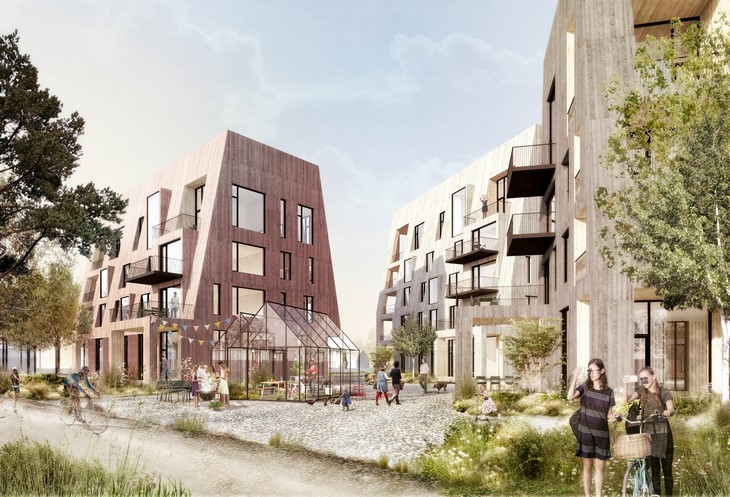 Archisearch - C.F. MØLLER TO CONSTRUCT A FULLY TIMBER TOWN IN ÖREBRO, SWEDEN 