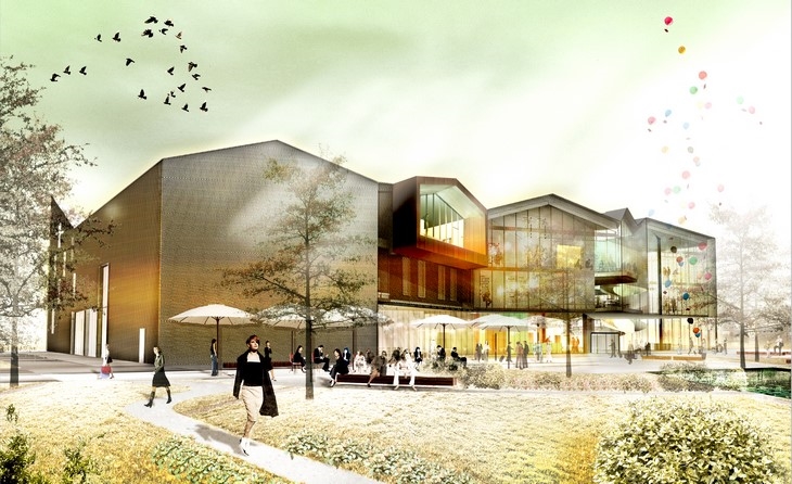 Archisearch - CULTURAL CENTER IN STJØRDAL, NORWAY / REIULF RAMSTAD ARKITEKTER