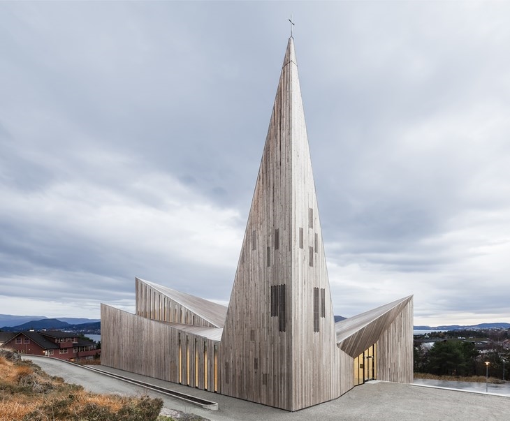Archisearch - COMMUNITY CHURCH IN KNARVIK, NORWAY / REIULF RAMSTAD ARKITEKTER