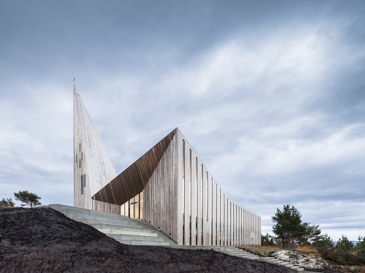 Archisearch COMMUNITY CHURCH IN KNARVIK, NORWAY / REIULF RAMSTAD ARKITEKTER