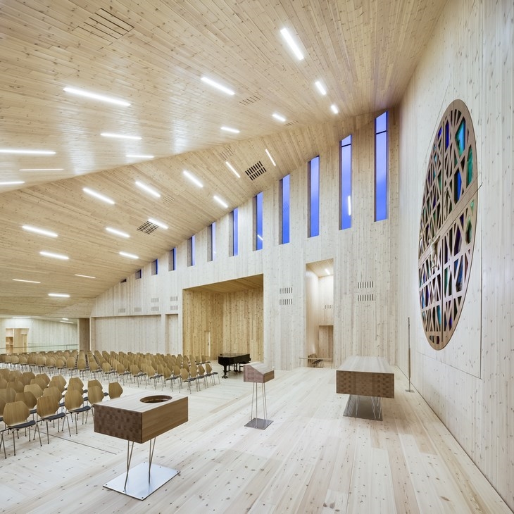 Archisearch COMMUNITY CHURCH IN KNARVIK, NORWAY / REIULF RAMSTAD ARKITEKTER