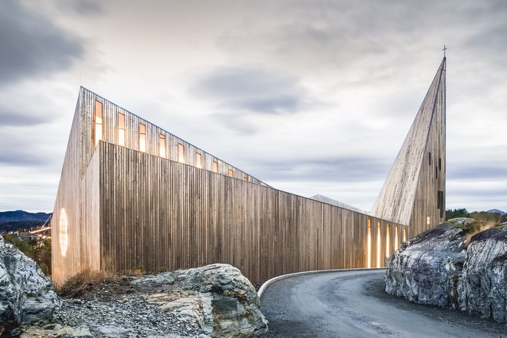 Archisearch COMMUNITY CHURCH IN KNARVIK, NORWAY / REIULF RAMSTAD ARKITEKTER