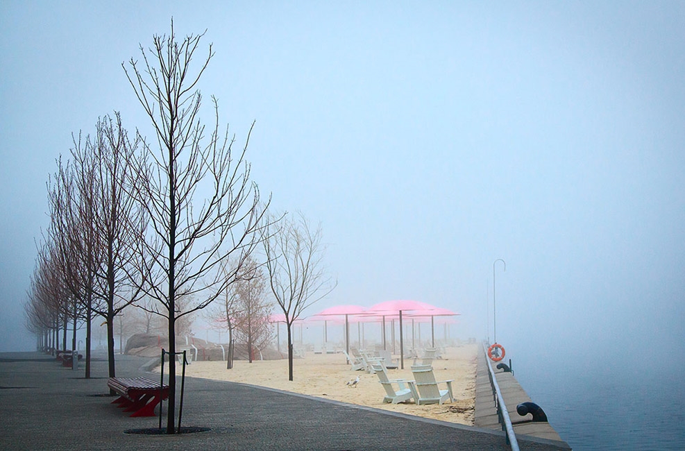 Archisearch - Sugar Beach by Claude Cormier+Associates_Early morning winter walk