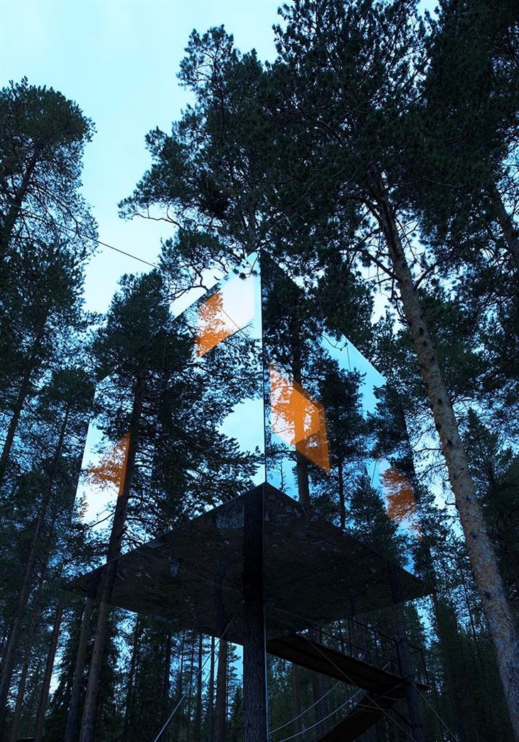 Archisearch - MIRRORCUBE, TREE HOTELS IN HARADS / THAM & VIDEGÅRD ARCHITECTS