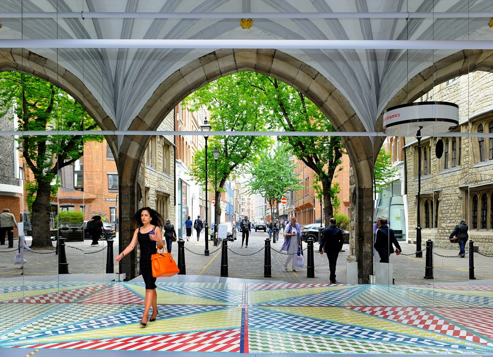 Archisearch - TILE MILE INSTALLATION AT THE CLERKENWELL DESIGN WEEK