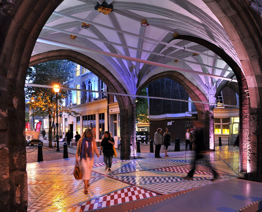 Archisearch TILE MILE INSTALLATION AT THE CLERKENWELL DESIGN WEEK