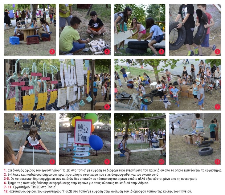 Archisearch - A participatory playground: A network of playscapes in the city of Larissa