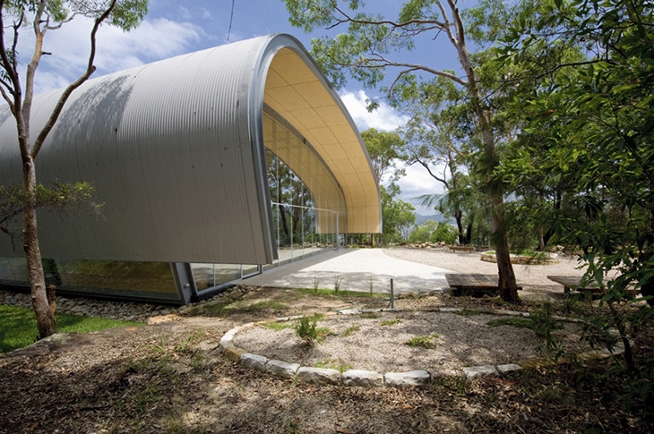 Archisearch MILSON ISLAND INDOOR SPORTS STADIUM BY ALLEN JACK + COTTIER ARCHITECTS