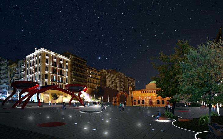 Archisearch - AGIAS SOFIAS STREET / THESSALONIKI DESIGN COMPETITION / O3 OPEN GROUP FOR ARCHITECTURE